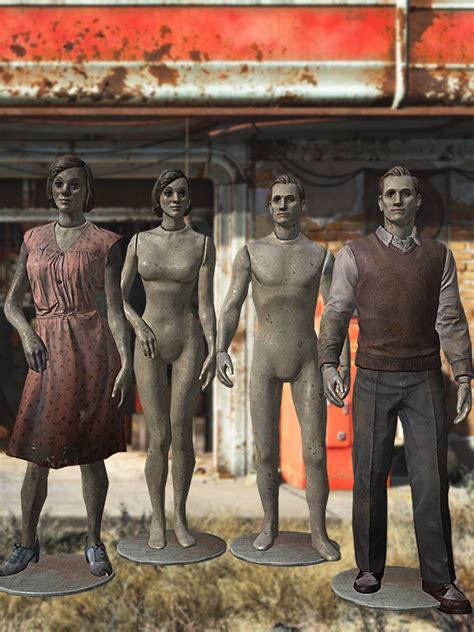 fallout mannequins|More.